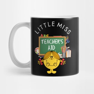 Little Miss Teacher's Aid Mug